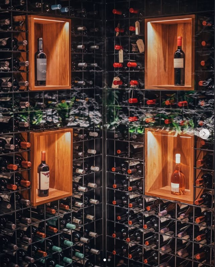 Selección de vinos brasa.